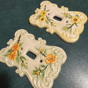 Vintage switch plates